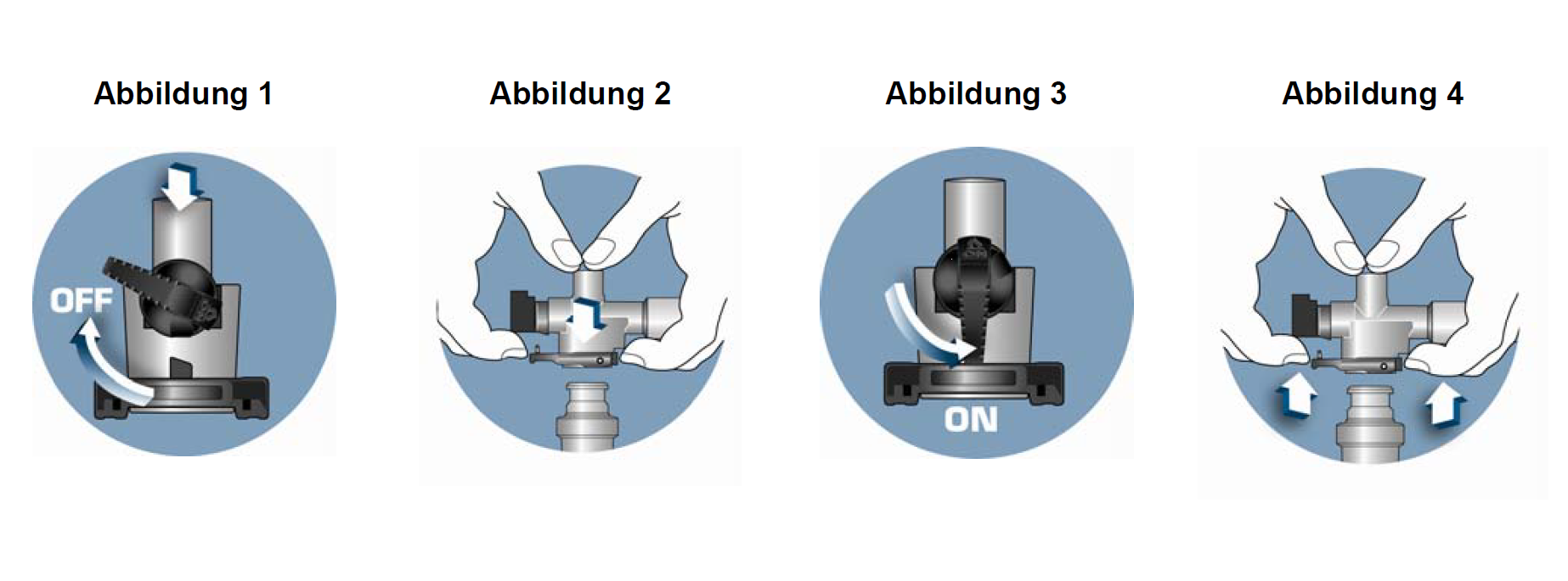 Click Adapter - Treibgas/Motogas > abgewinkelt