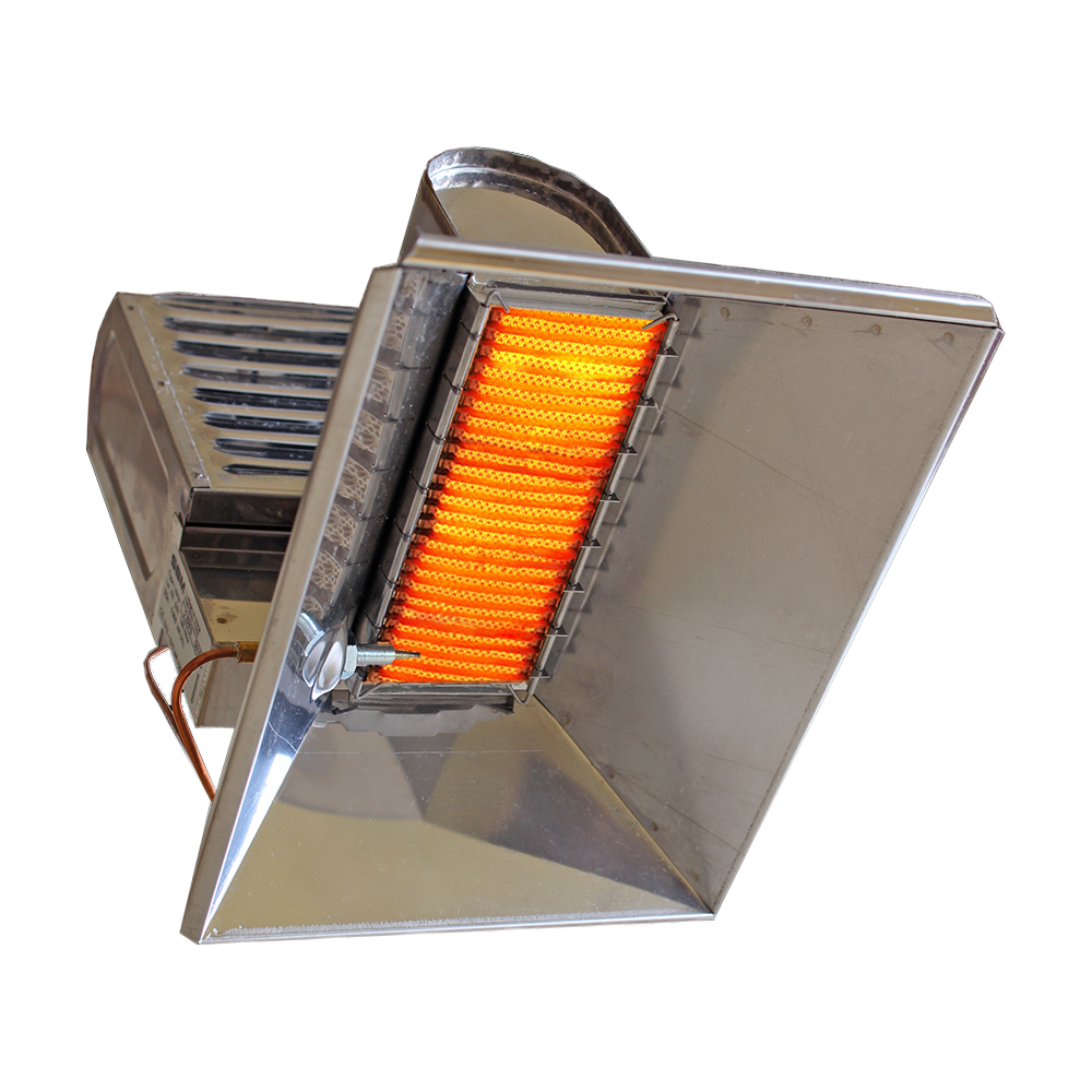 Gas-Heizstrahler / 800 Watt / Kit 2 ZRFA