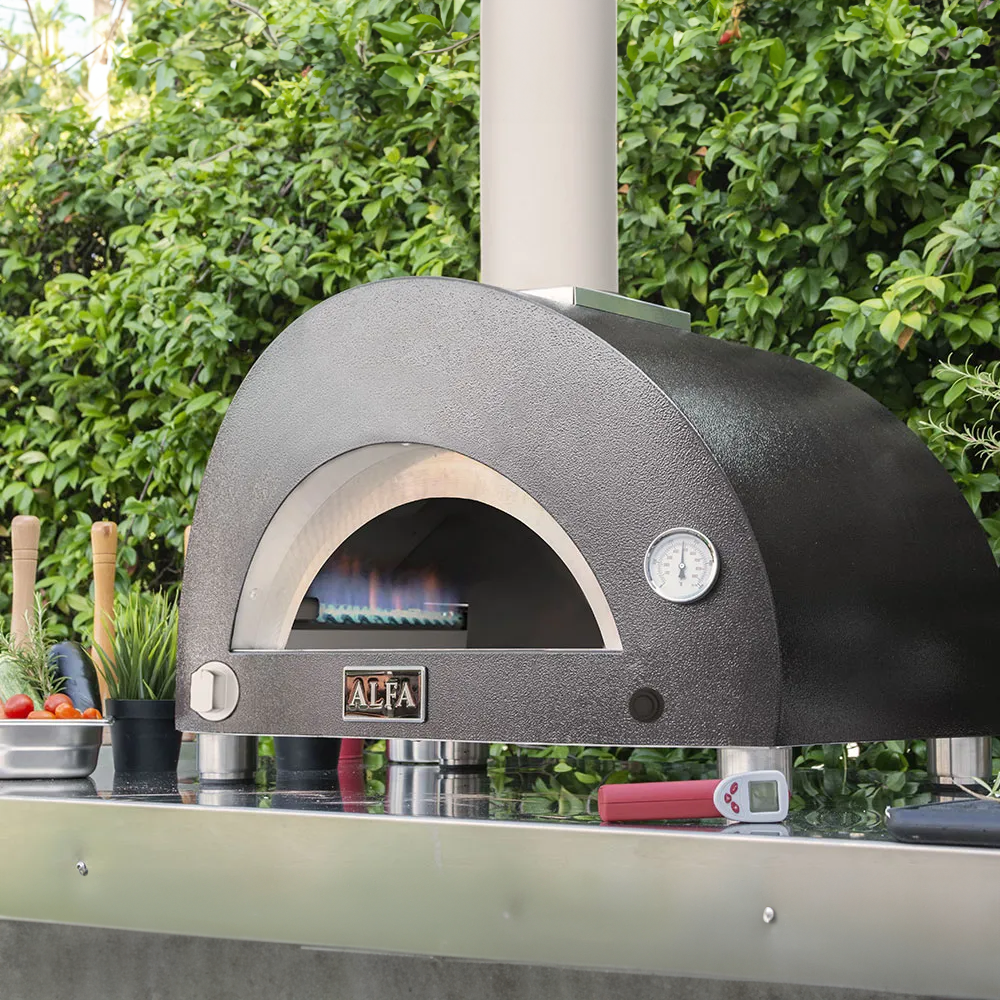 Moderno - 1 Pizze - Ardesia Grey - Hybrid (Gas)