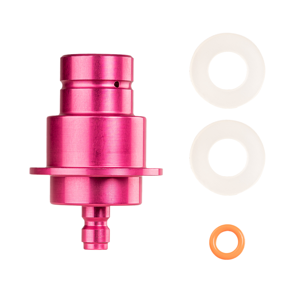 CO2-Adapter mit Stecknippel für Hochdruckschlauch