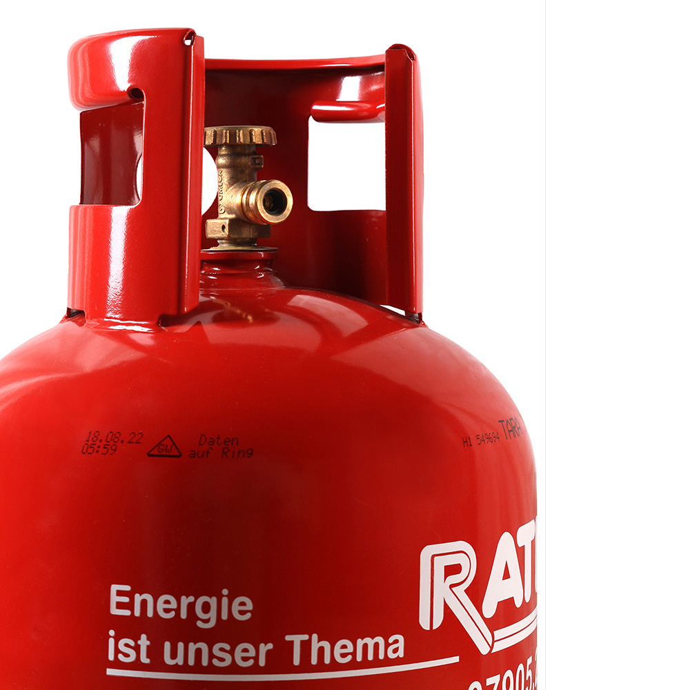 Treibgas-PFAND - Flasche  11 kg  - gefüllt -  CLICK-ON