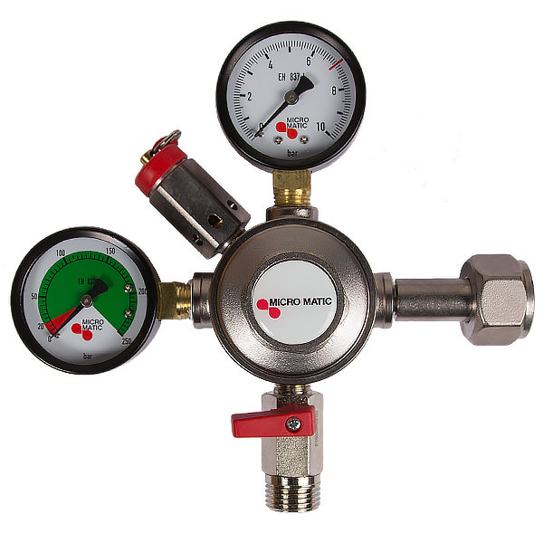 CO2-Druckminderer Premium 7 bar
