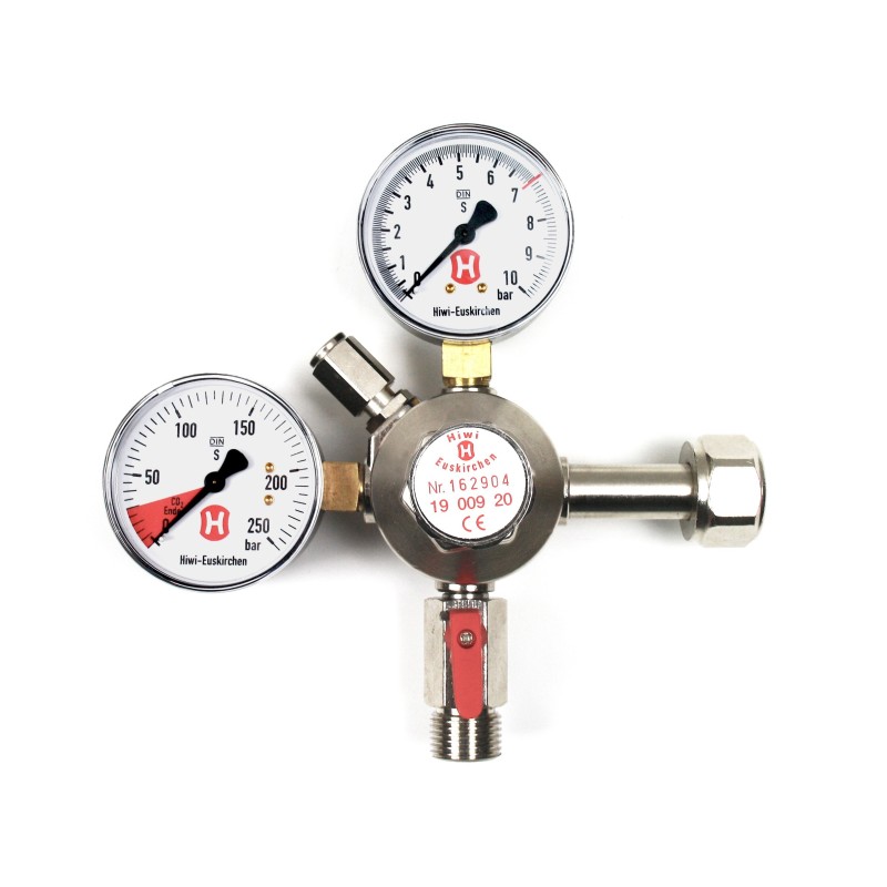 CO2-Druckminderer Hiwi 7 bar 