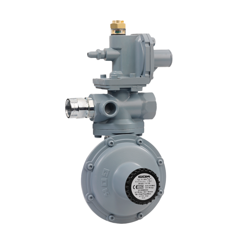 Niederdruckregler 50 mbar - 24 kg/h - TAE - bds. 3/4" IG