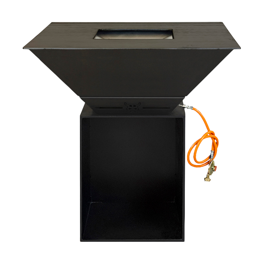BigQube L - Gas - Schwarz - Grillfläche: 95 × 95 cm