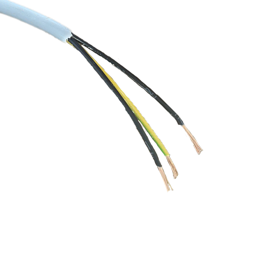 Steuerleitung für Feuchtraumthermostat 3 x 1,0 mm² grau